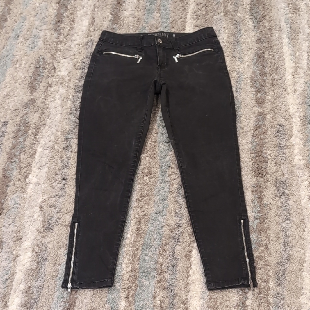 Jennifer Lopez Black Skinny Ankle Jeans